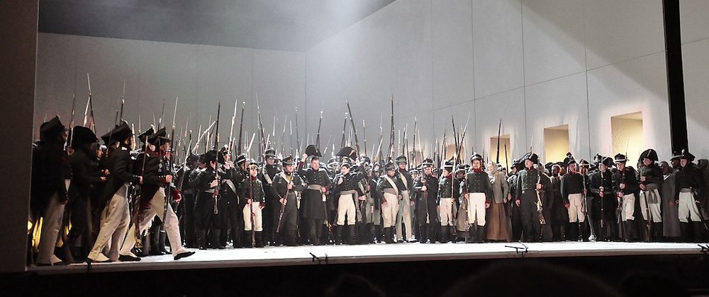 War and Peace, staged in 2012, screened at the Golden Mask festival